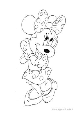 immagini disegni da colorare minnie.jpg